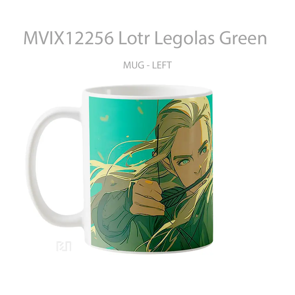 Mug Lotr Legolas Green Hadiah Lucu dan Menarik - All-side / Desain