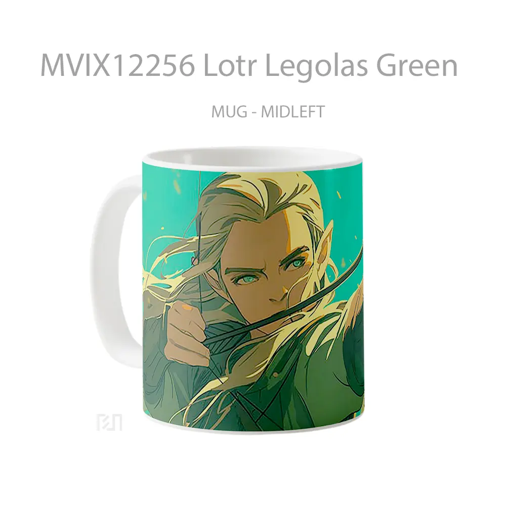 Mug Lotr Legolas Green Hadiah Lucu dan Menarik - All-side / Desain