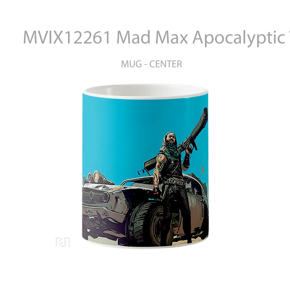 Mug Mad Max Apocalyptic Warrior Gelas Keramik Desain Unik