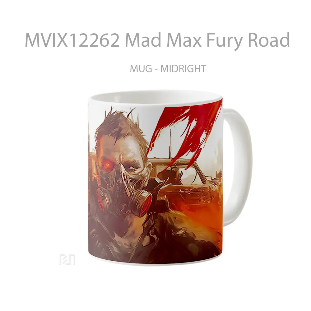 Mug Mad Max Fury Road Hadiah Lucu dan Menarik - All-side / Desain
