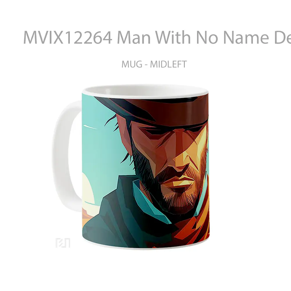 Mug Man With No Name Desert Hadiah Lucu dan Menarik - All-side / Desain