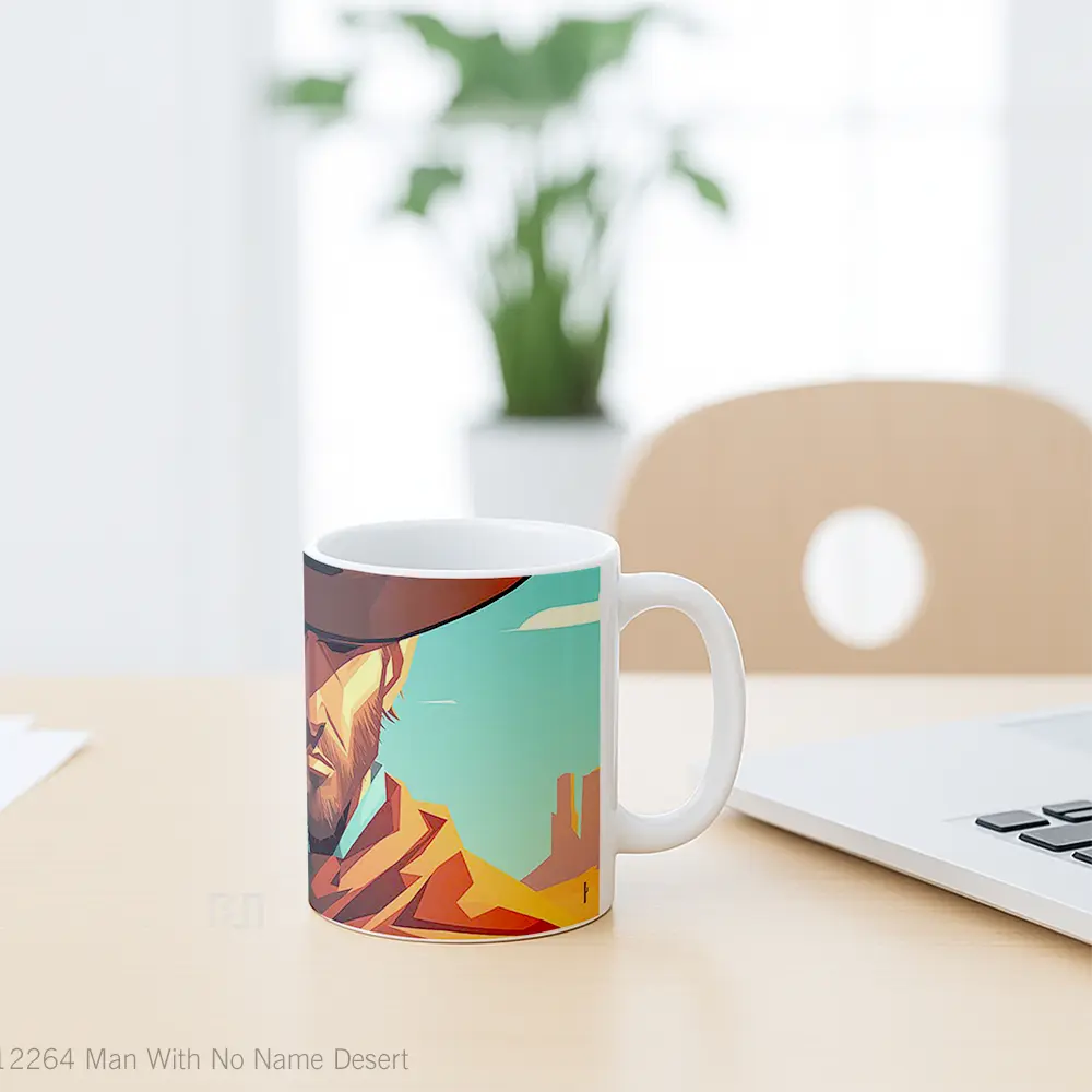 Mug Man With No Name Desert Hadiah Lucu dan Menarik - All-side / Desain