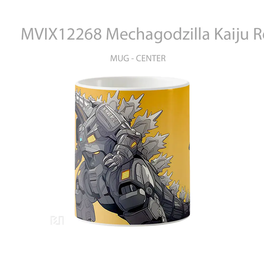Mug Mechagodzilla Kaiju Robot Mug Aesthetic Koleksi Spesial