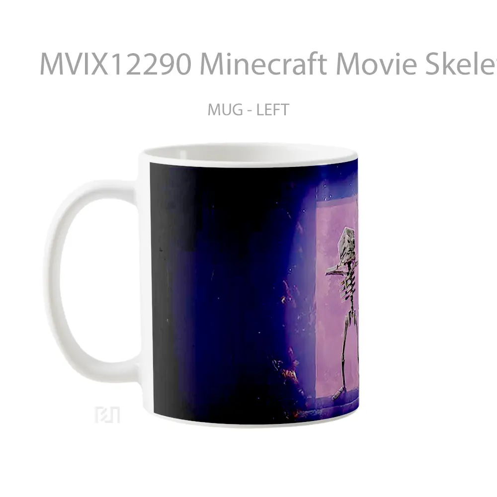 Mug Minecraft Movie Skeleton In Nether Portal Koleksi Mug Gamer - All-side / Desain