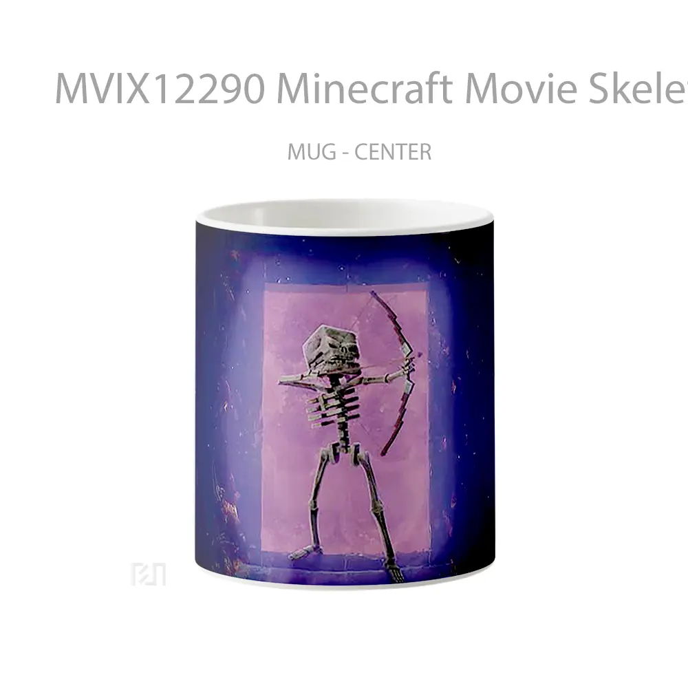 Mug Minecraft Movie Skeleton In Nether Portal Koleksi Mug Gamer