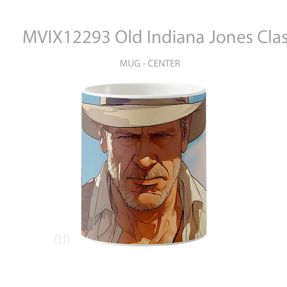 Mug Old Indiana Jones Classic Adventure Hadiah Lucu dan Menarik