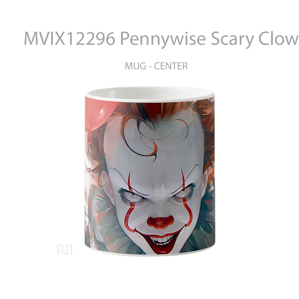 Mug Pennywise Scary Clown Mug Aesthetic Koleksi Spesial