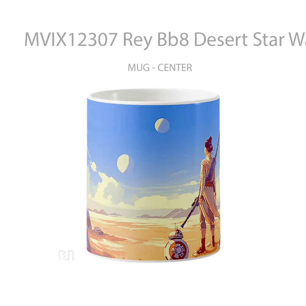 Mug Rey Bb8 Desert Star Wars Mug Aesthetic Koleksi Spesial