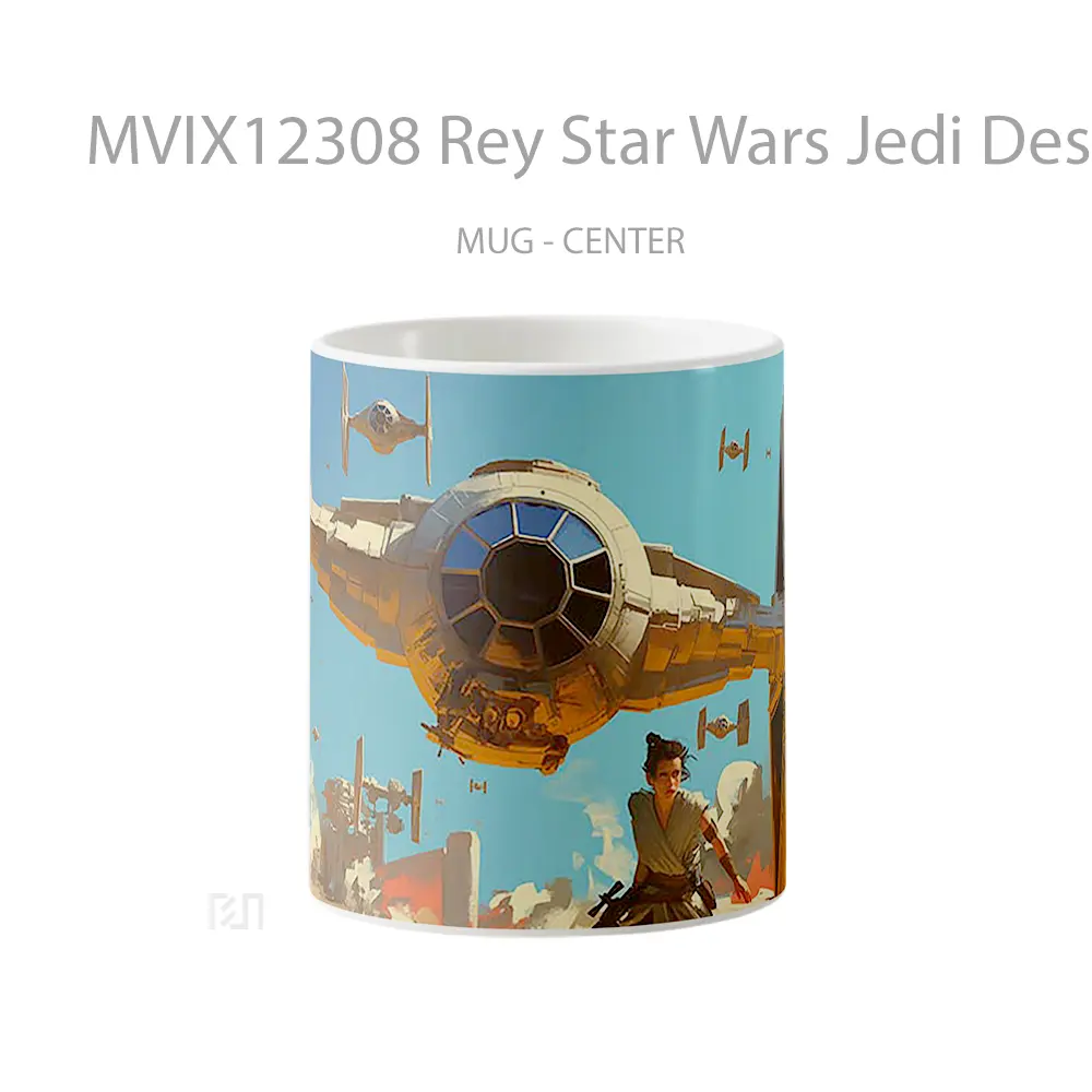 Mug Rey Star Wars Jedi Desert Planet Hadiah Lucu dan Menarik