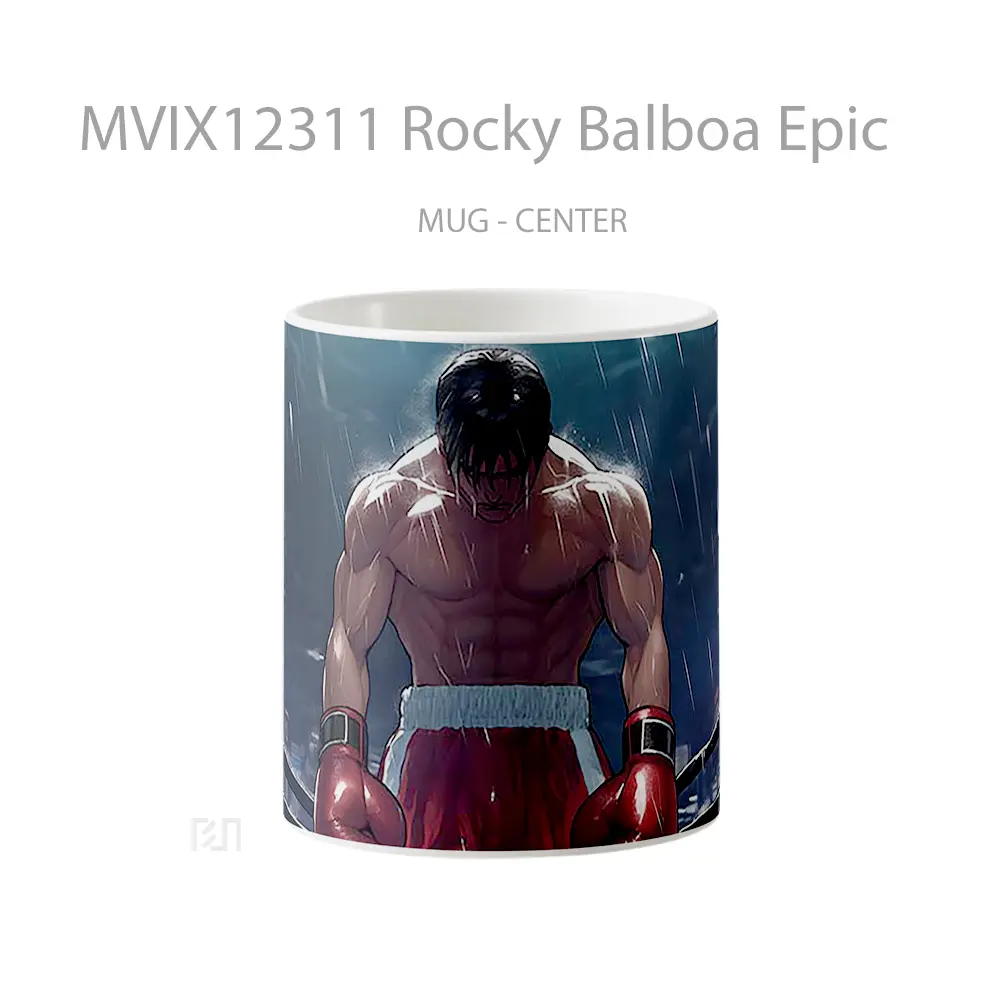 Mug Rocky Balboa Epic Koleksi Mug Limited Edition