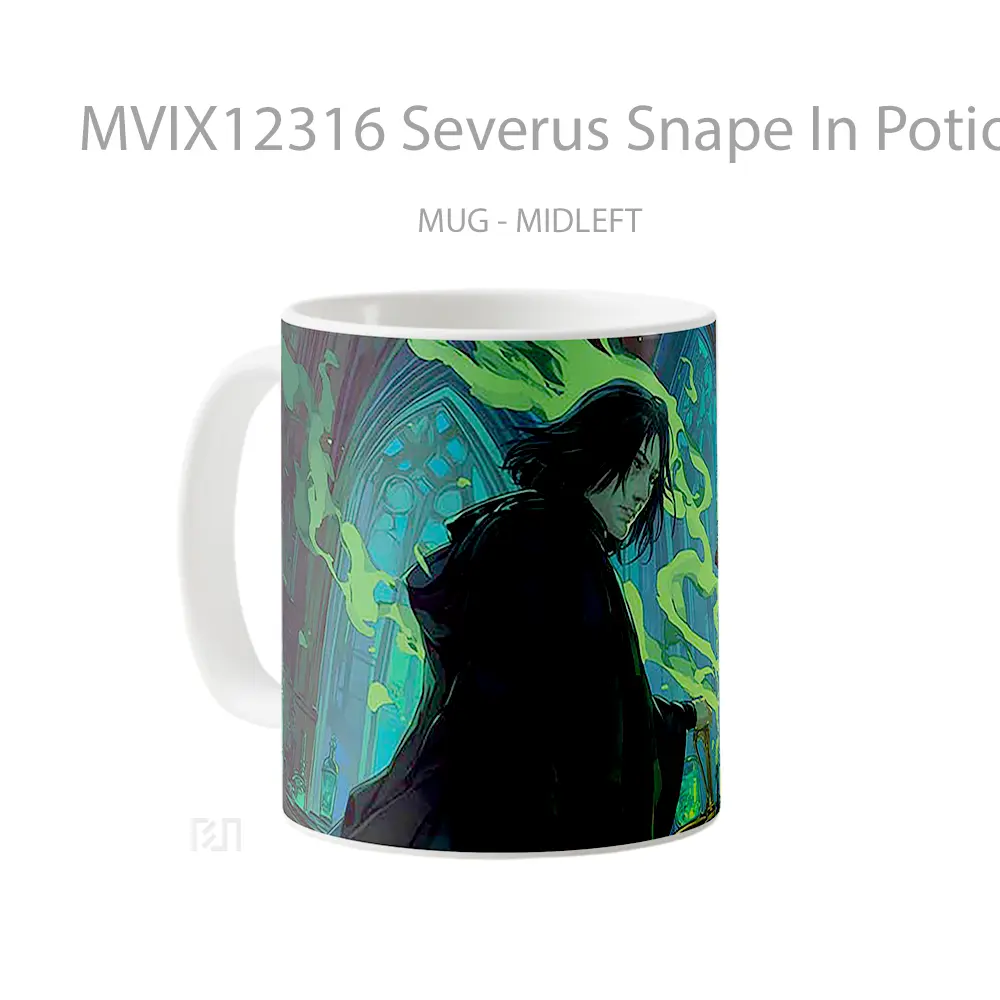 Mug Severus Snape In Potions Lab Pc Hadiah Lucu dan Menarik - All-side / Desain