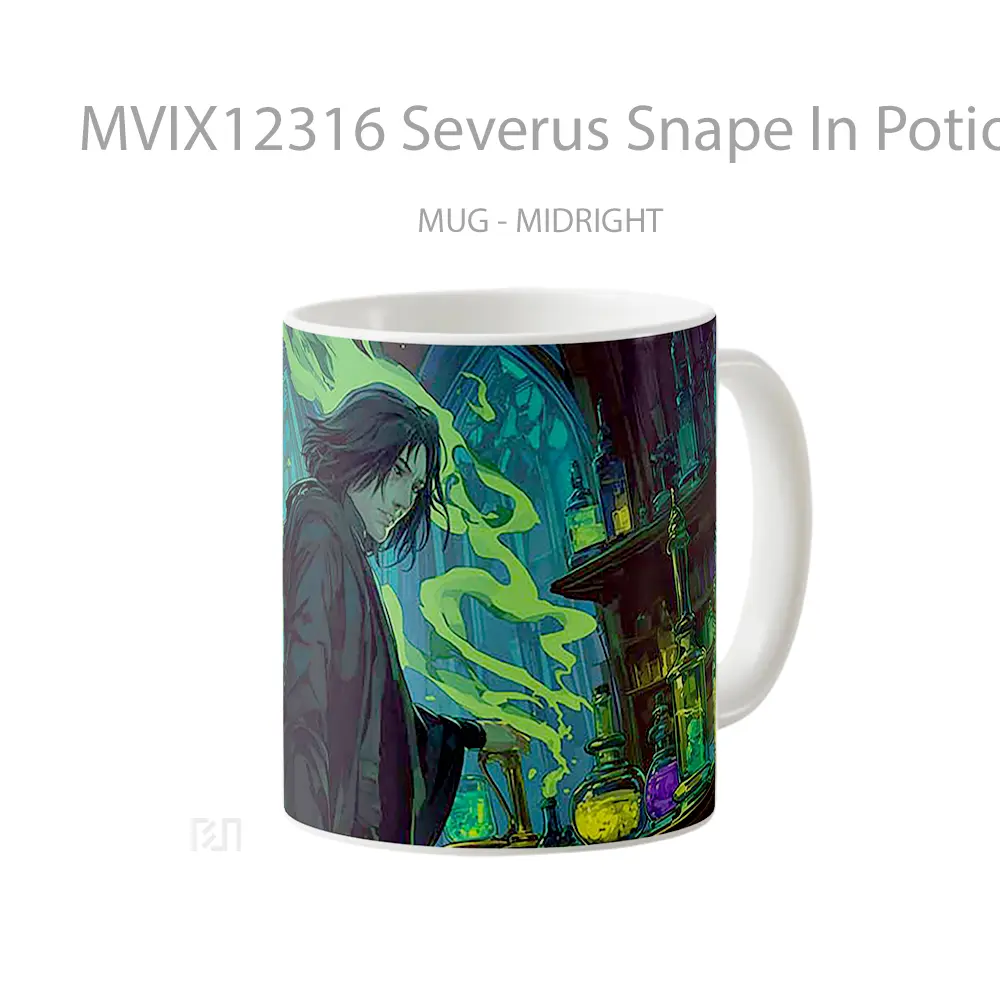 Mug Severus Snape In Potions Lab Pc Hadiah Lucu dan Menarik - All-side / Desain
