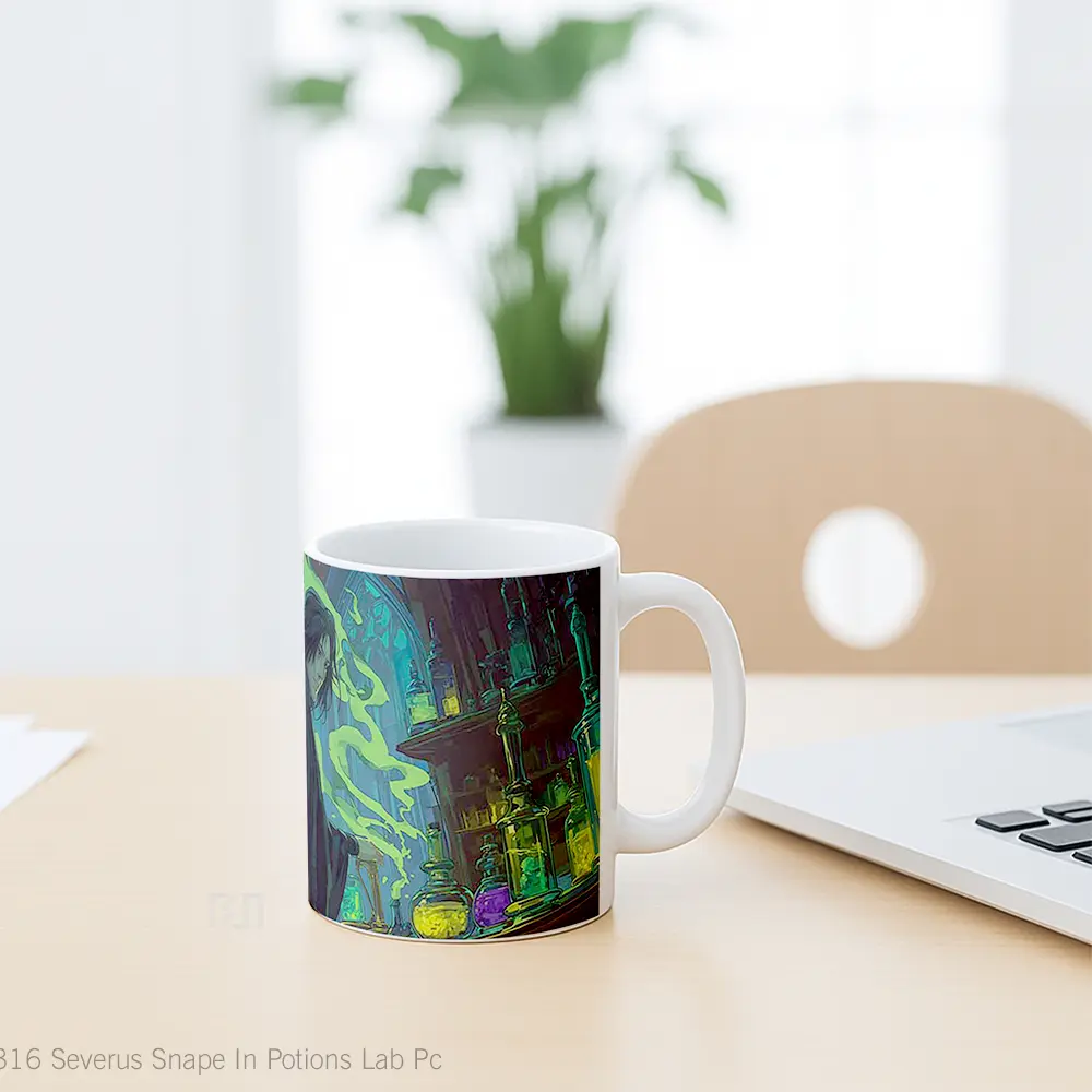 Mug Severus Snape In Potions Lab Pc Hadiah Lucu dan Menarik - All-side / Desain