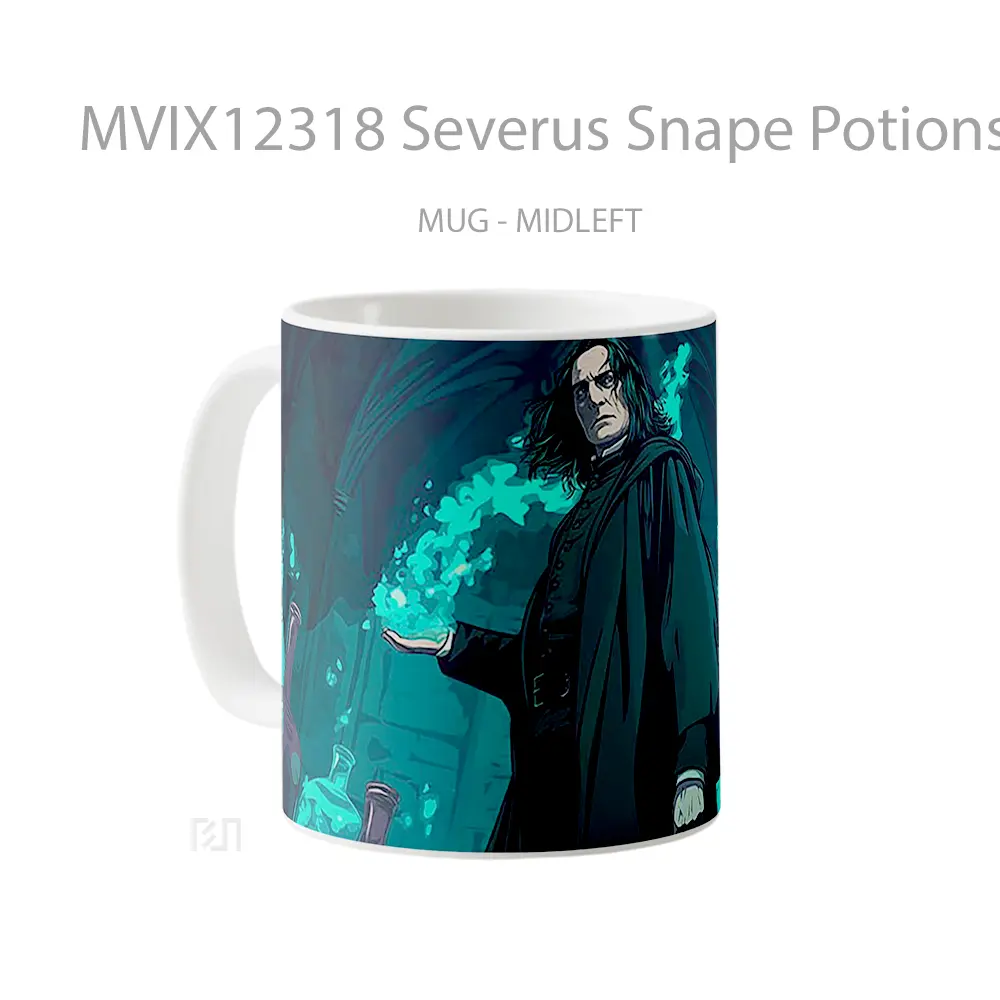 Mug Severus Snape Potions Master Hadiah Lucu dan Menarik - All-side / Desain