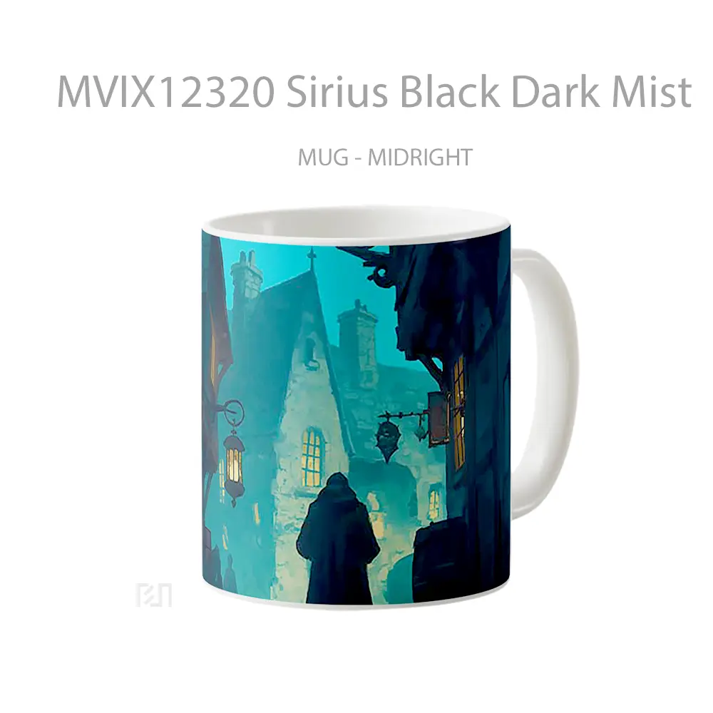 Mug Sirius Black Dark Mist Mug Aesthetic Koleksi Spesial - All-side / Desain