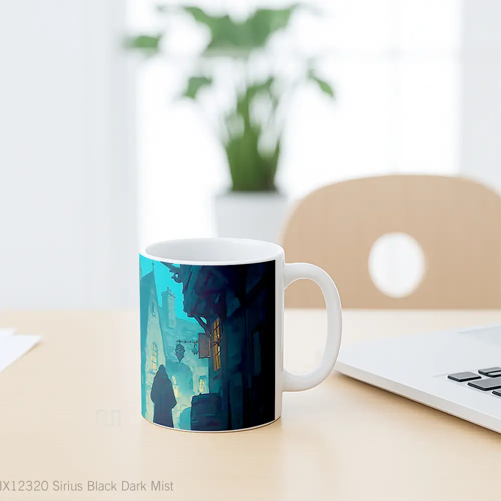 Mug Sirius Black Dark Mist Mug Aesthetic Koleksi Spesial - All-side / Desain