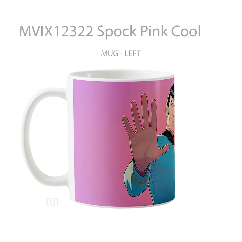 Mug Spock Pink Cool Mug Aesthetic Koleksi Spesial - All-side / Desain