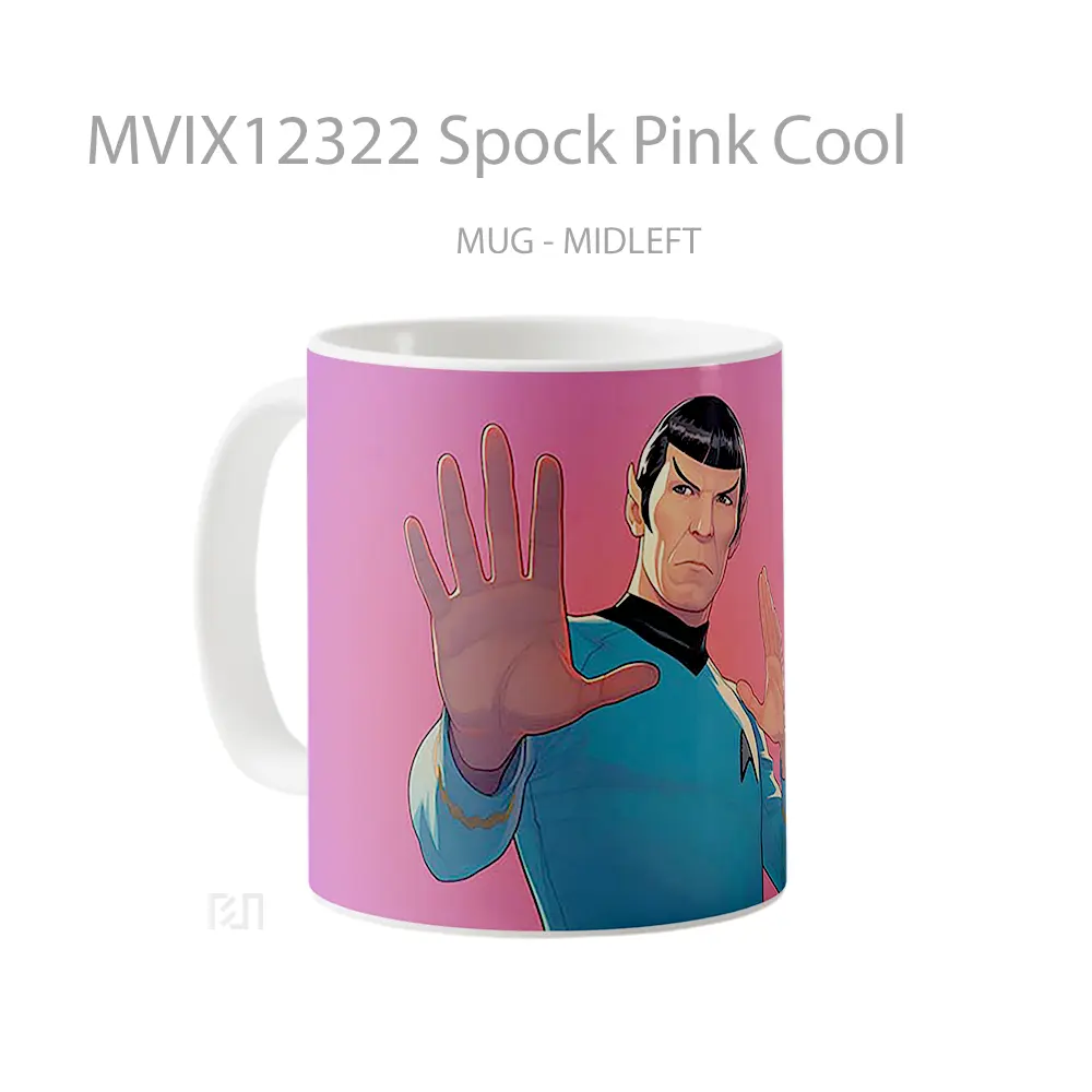 Mug Spock Pink Cool Mug Aesthetic Koleksi Spesial - All-side / Desain