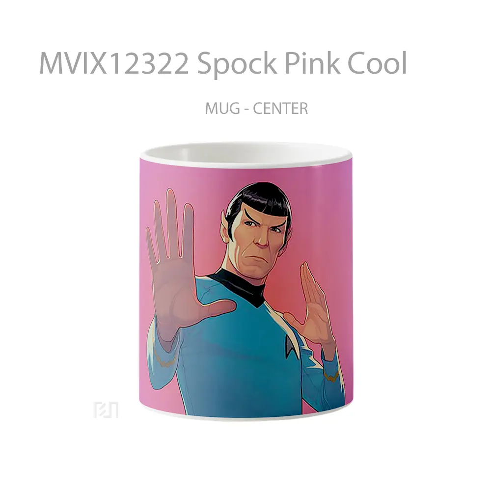 Mug Spock Pink Cool Mug Aesthetic Koleksi Spesial