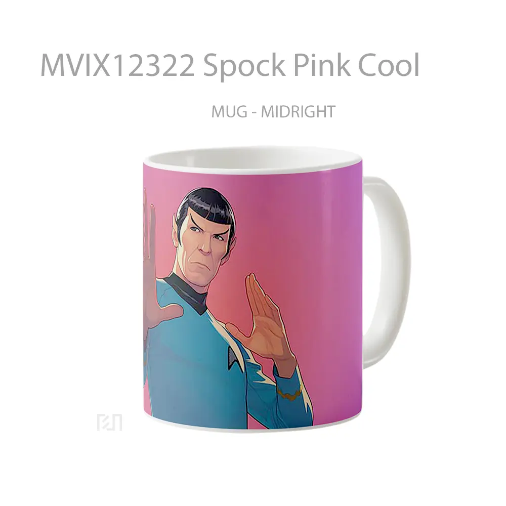 Mug Spock Pink Cool Mug Aesthetic Koleksi Spesial - All-side / Desain
