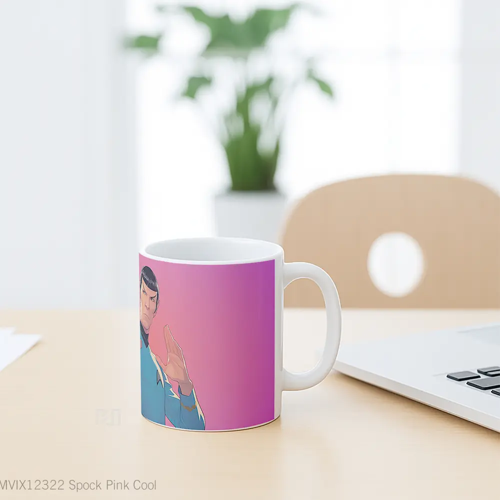 Mug Spock Pink Cool Mug Aesthetic Koleksi Spesial - All-side / Desain