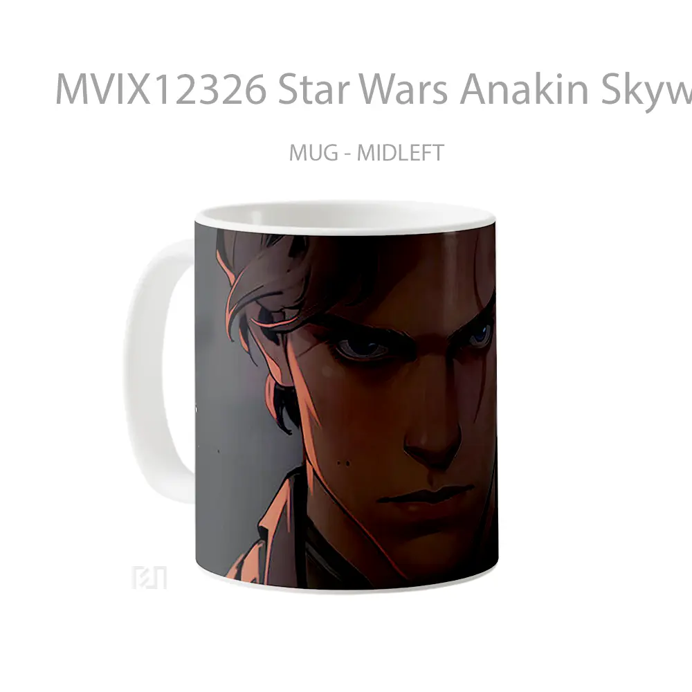 Mug Star Wars Anakin Skywalker Dark Mug Aesthetic Koleksi Spesial - All-side / Desain
