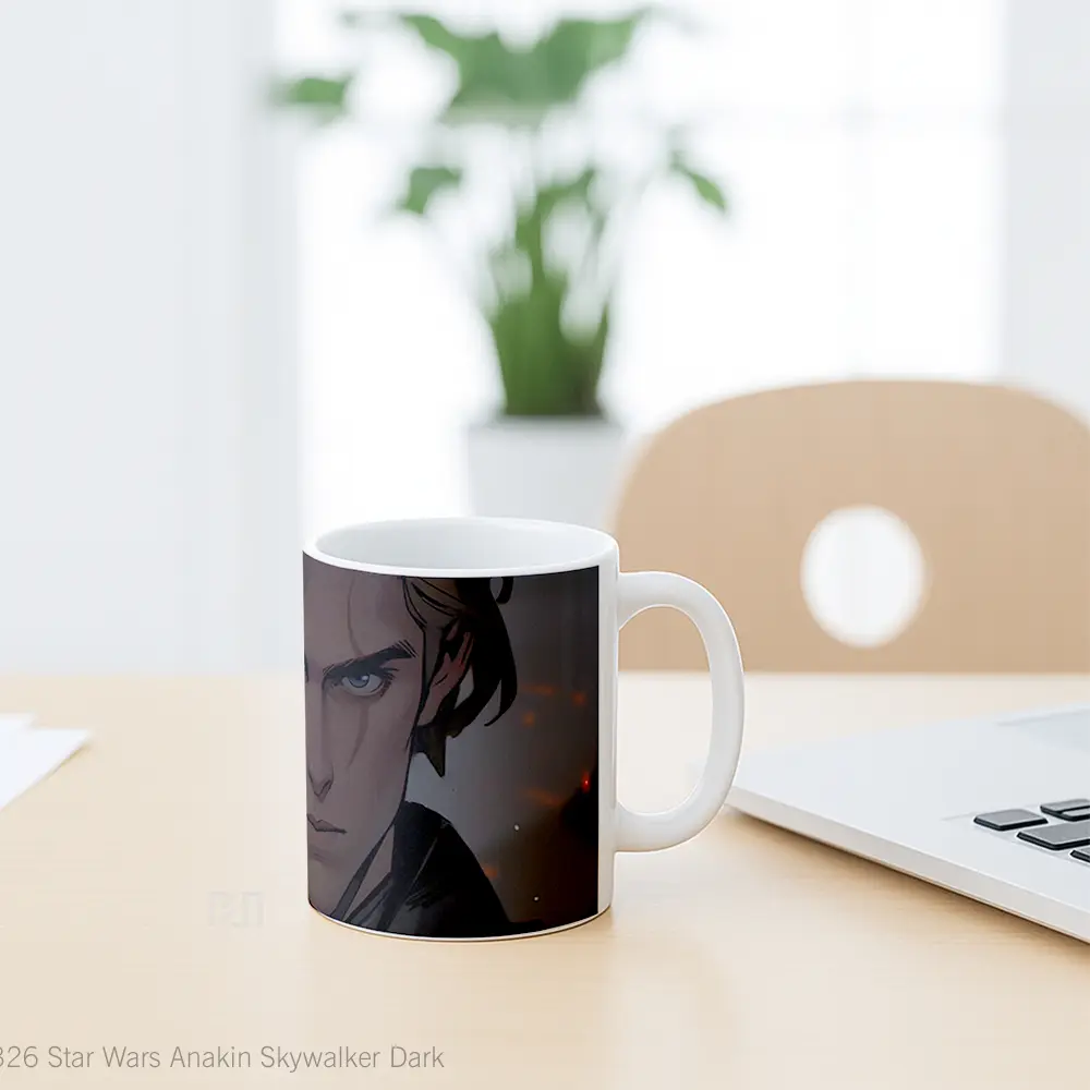 Mug Star Wars Anakin Skywalker Dark Mug Aesthetic Koleksi Spesial - All-side / Desain