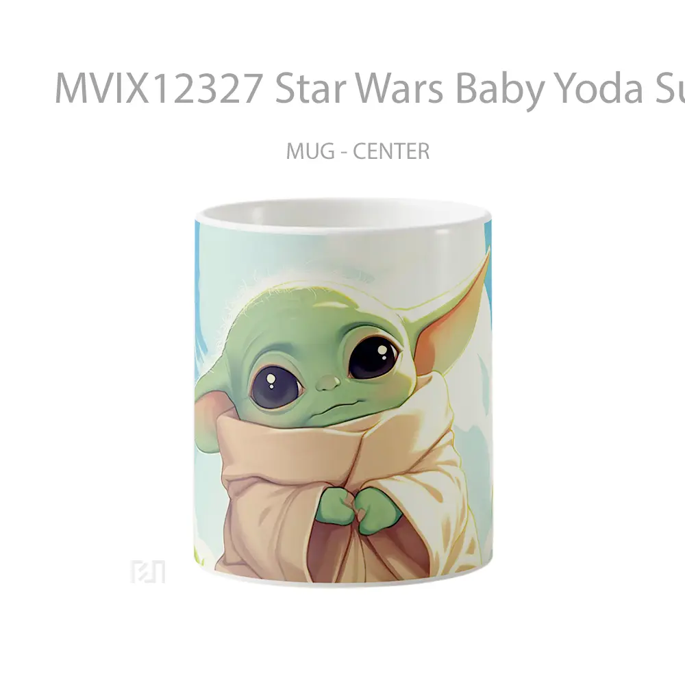 Mug Star Wars Baby Yoda Sunny Field Koleksi Mug Limited Edition