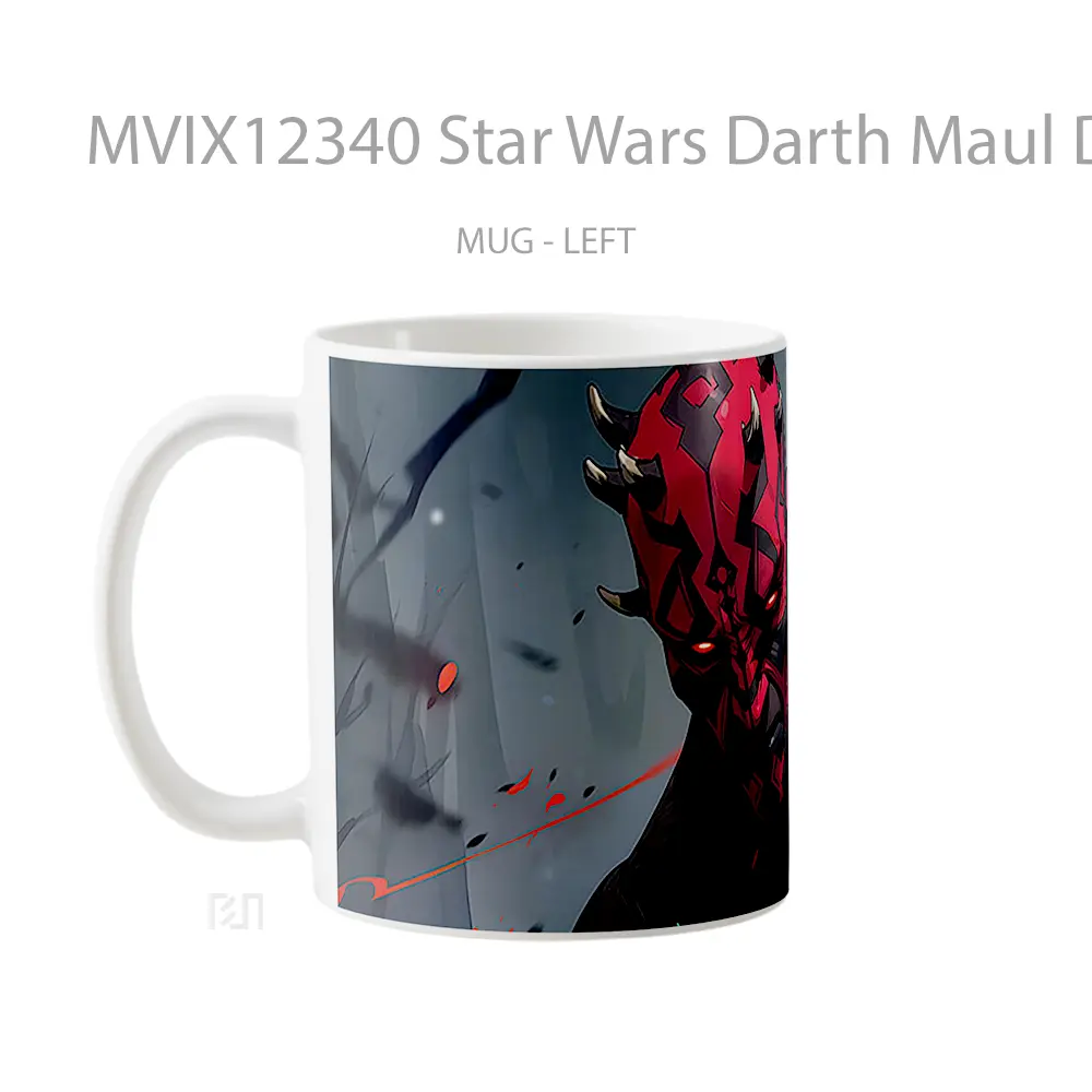Mug Star Wars Darth Maul Dark Koleksi Mug Limited Edition - All-side / Desain