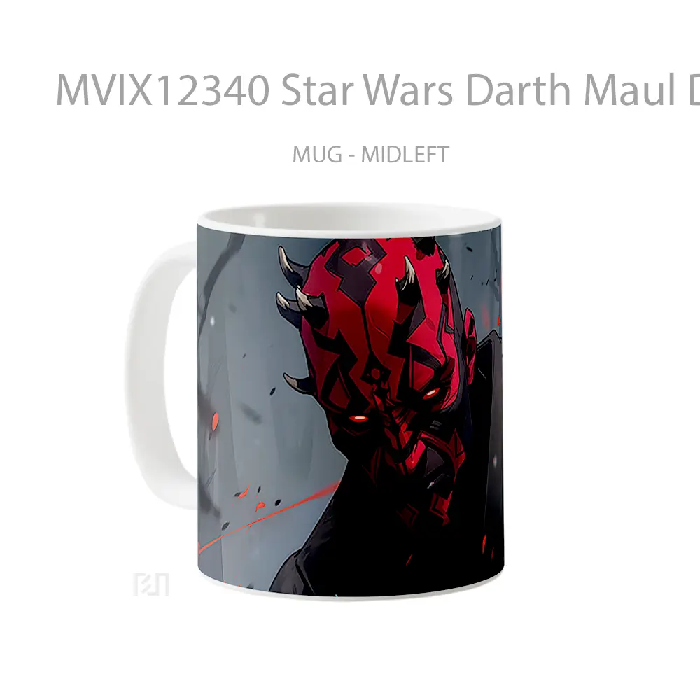 Mug Star Wars Darth Maul Dark Koleksi Mug Limited Edition - All-side / Desain