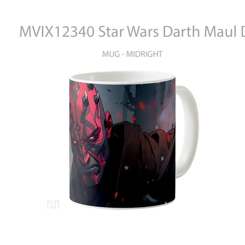 Mug Star Wars Darth Maul Dark Koleksi Mug Limited Edition - All-side / Desain