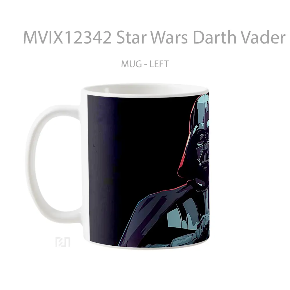 Mug Star Wars Darth Vader Black Art Koleksi Mug Limited Edition - All-side / Desain