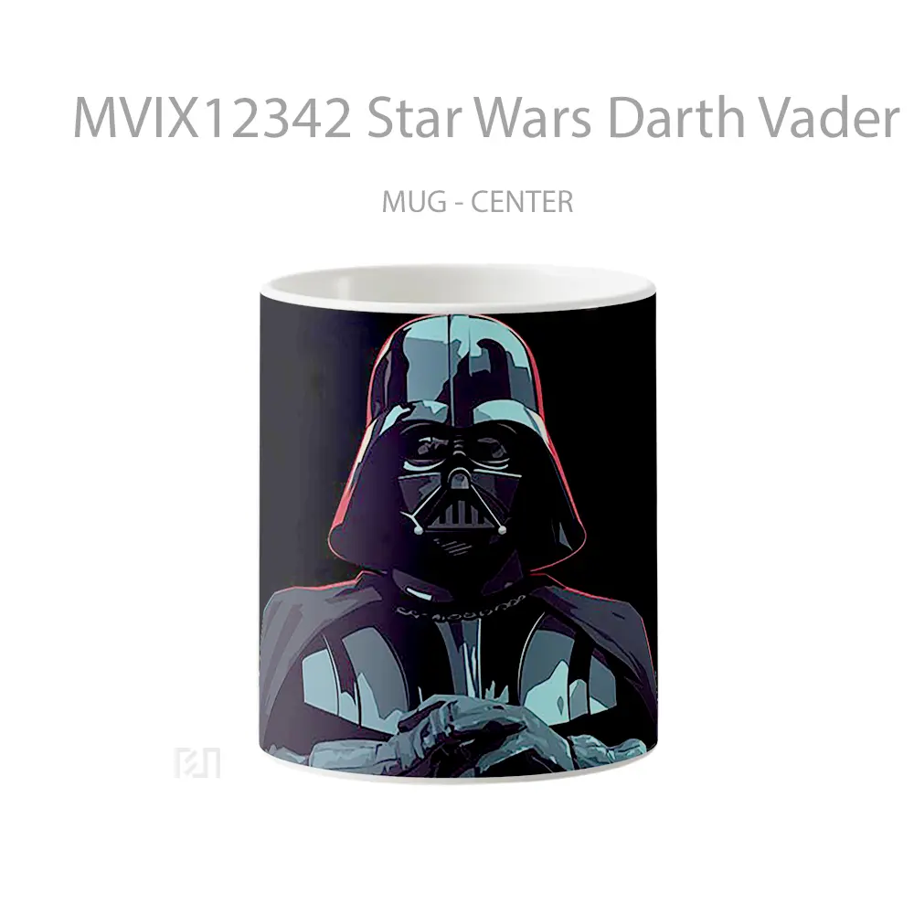 Mug Star Wars Darth Vader Black Art Koleksi Mug Limited Edition