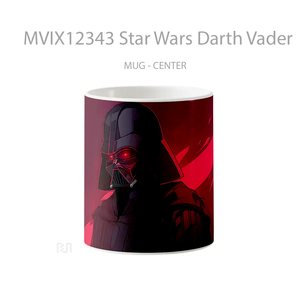 Mug Star Wars Darth Vader Dark Red Mug Aesthetic Koleksi Spesial