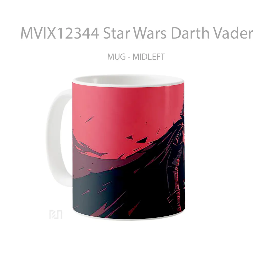 Mug Star Wars Darth Vader Dark Side Gelas Keramik Desain Unik - All-side / Desain