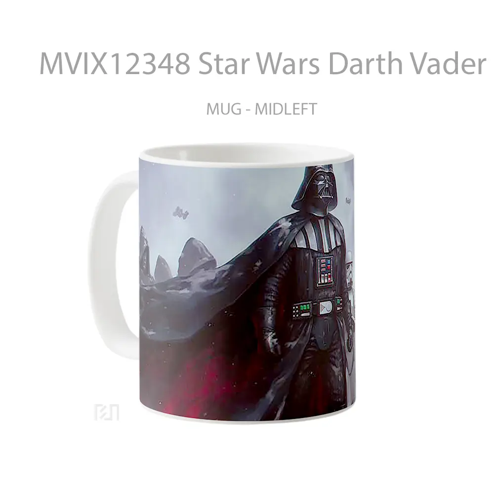 Mug Star Wars Darth Vader Leading The Troopers Gelas Keramik Desain Unik - All-side / Desain