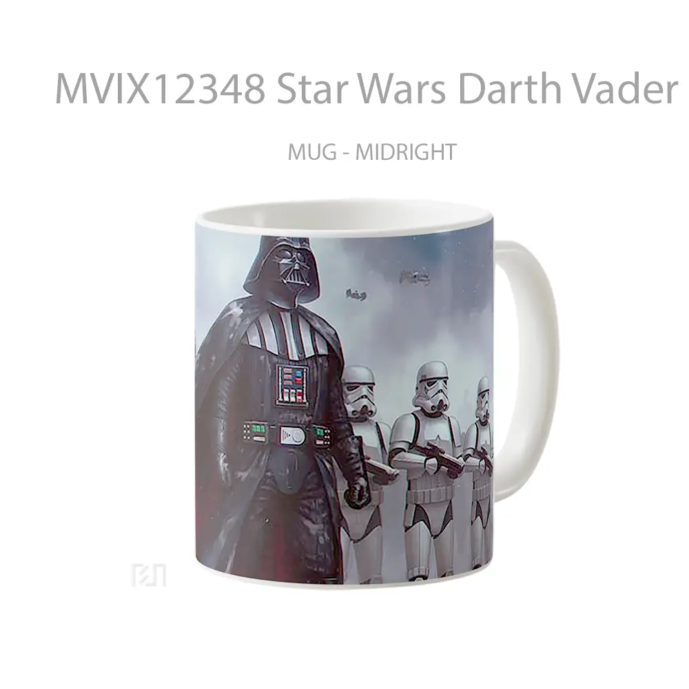 Mug Star Wars Darth Vader Leading The Troopers Gelas Keramik Desain Unik - All-side / Desain
