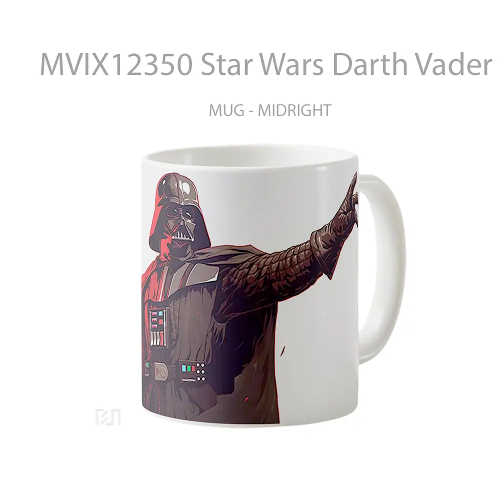 Mug Star Wars Darth Vader Sith Lord Red Lightsaber Hadiah Lucu dan Menarik - All-side / Desain