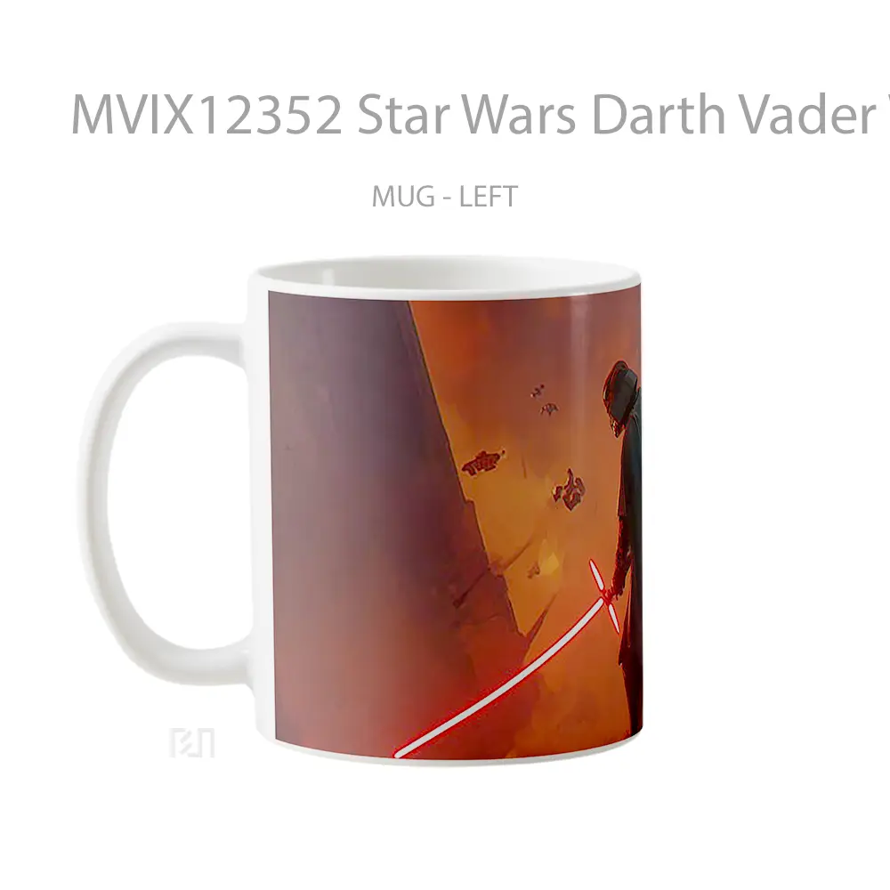 Mug Star Wars Darth Vader With Lightsaber Kylo Ren Gelas Keramik Desain Unik - All-side / Desain