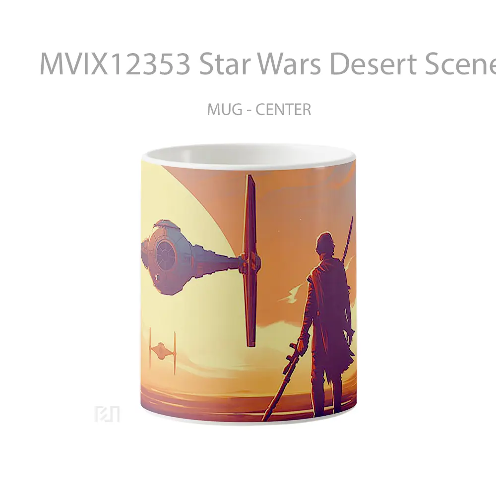 Mug Star Wars Desert Scene Koleksi Mug Limited Edition