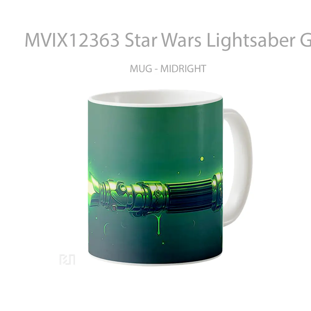 Mug Star Wars Lightsaber Glowing Blade Mug Aesthetic Koleksi Spesial - All-side / Desain