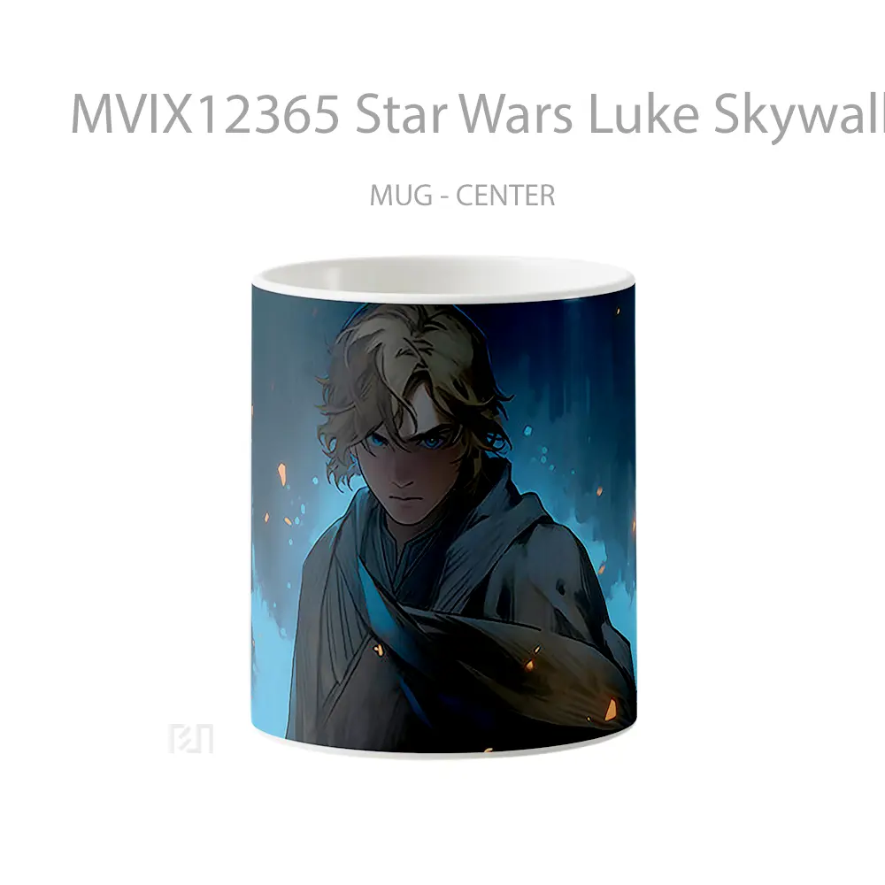 Mug Star Wars Luke Skywalker Dark Blue Koleksi Mug Limited Edition
