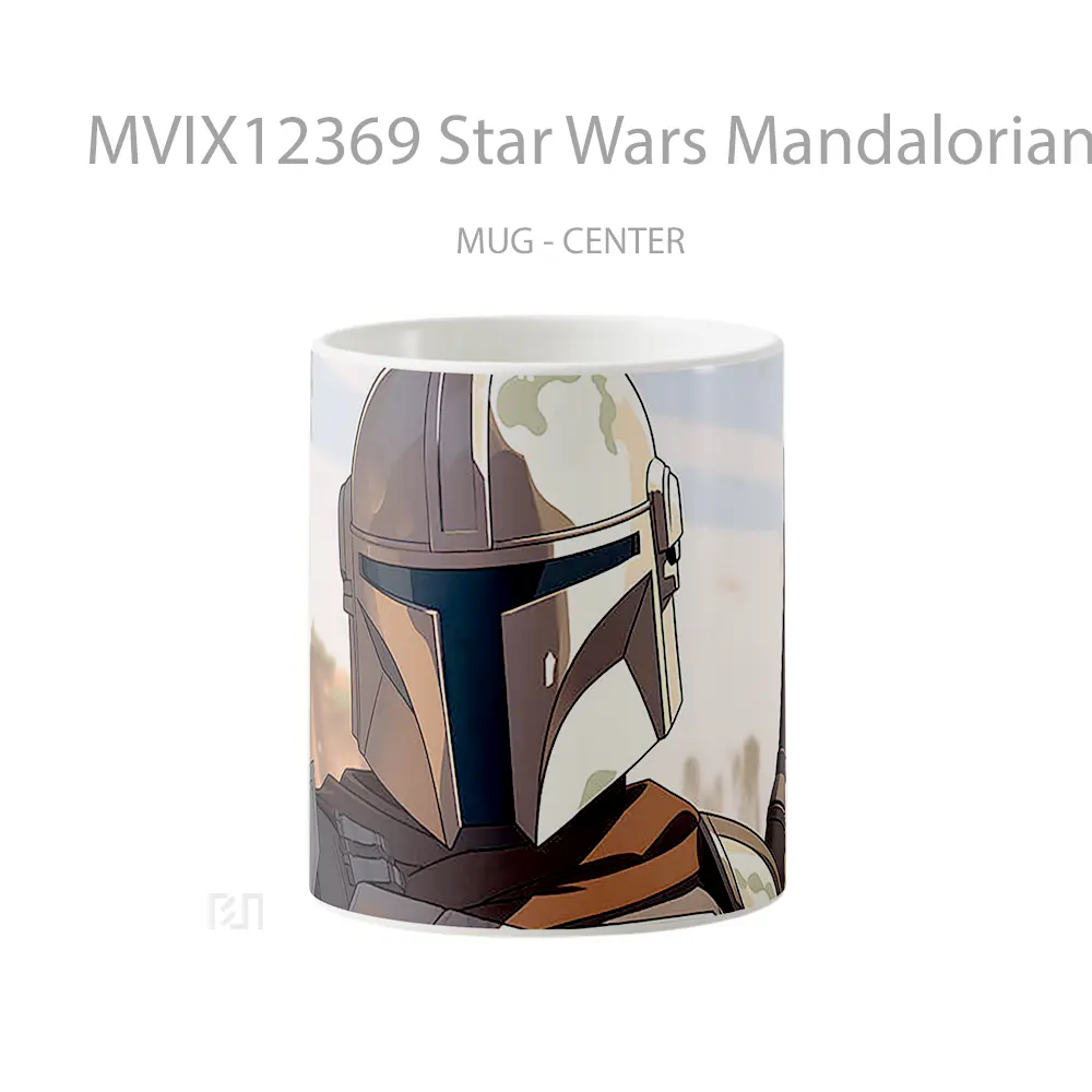 Mug Star Wars Mandalorian Aesthetic Hadiah Lucu dan Menarik