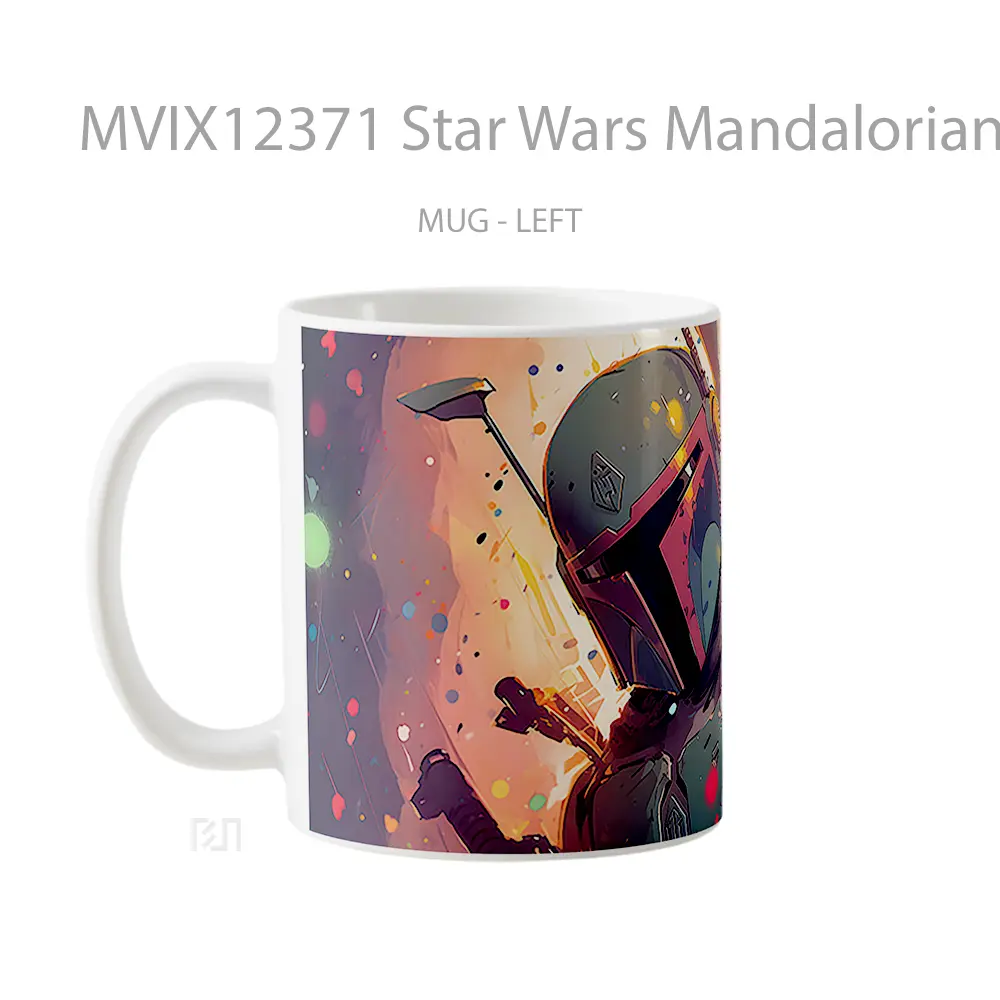 Mug Star Wars Mandalorian Epic Koleksi Mug Limited Edition - All-side / Desain