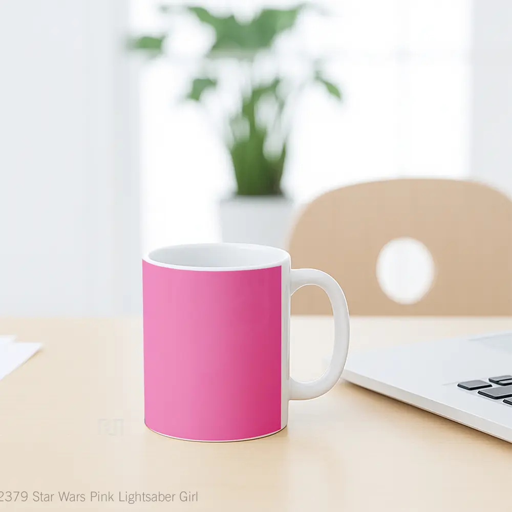 Mug Star Wars Pink Lightsaber Girl Koleksi Mug Limited Edition - All-side / Desain