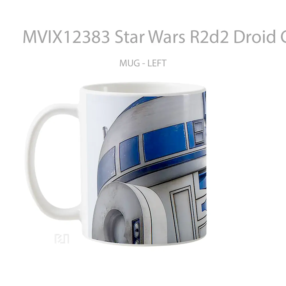 Mug Star Wars R2D2 Droid Charm Gelas Keramik Desain Unik - All-side / Desain
