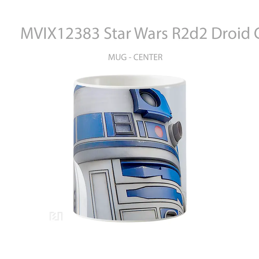 Mug Star Wars R2D2 Droid Charm Gelas Keramik Desain Unik
