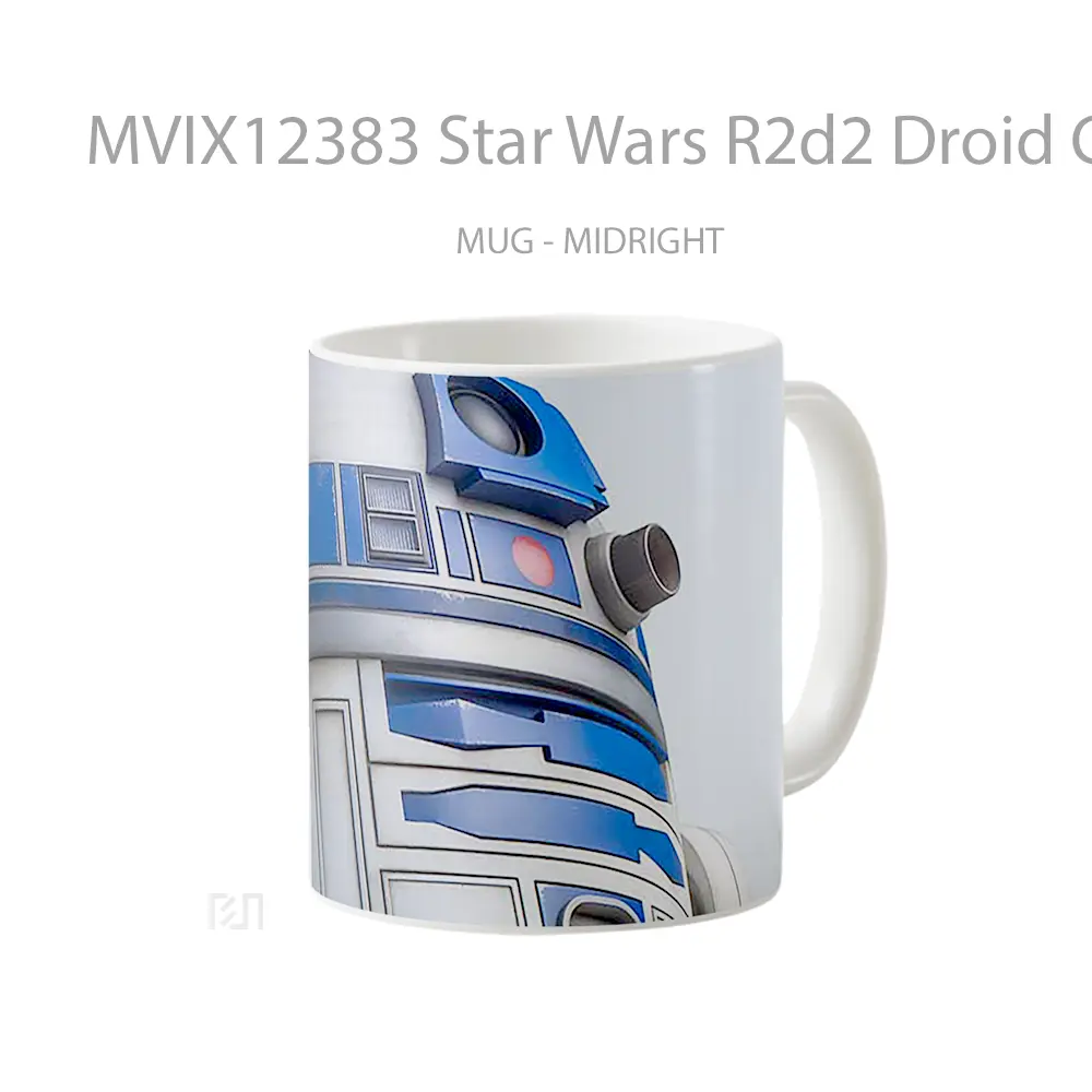 Mug Star Wars R2D2 Droid Charm Gelas Keramik Desain Unik - All-side / Desain