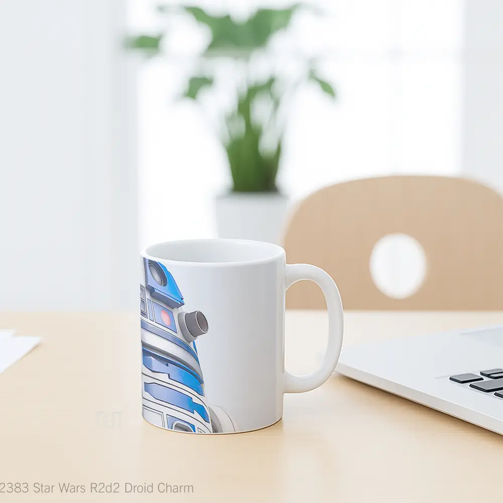 Mug Star Wars R2D2 Droid Charm Gelas Keramik Desain Unik - All-side / Desain