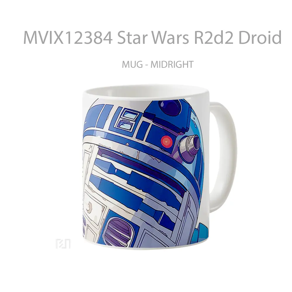 Mug Star Wars R2D2 Droid Koleksi Mug Limited Edition - All-side / Desain